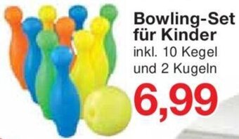 Jawoll Bowling-Set für Kinder Angebot