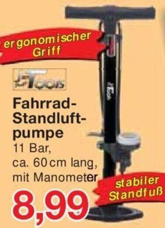 Jawoll Fahrrad-Standluftpumpe Angebot