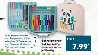 Kaufland Talentus Schreibwaren-Set im Koffer 37st Angebot