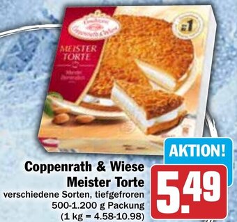 Hit Coppenrath & Wiese Meister Torte 500-1.200 g Packung Angebot