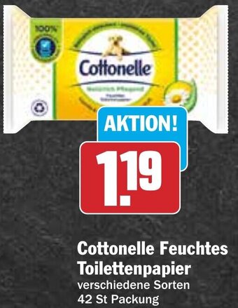 Hit Cottonelle Feuchtes Toilettenpapier 42 St Packung Angebot