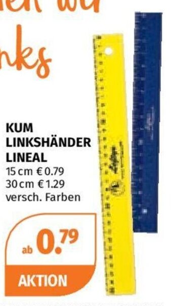 Müller KUM LINKSHÄNDER LINEAL Angebot