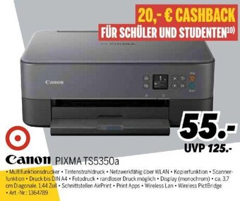 MEDIMAX Canon PIXMA TS5350a Angebot