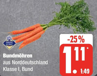 Edeka Unsere Heimat Bundmöhren Angebot