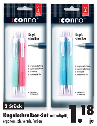 Mäc Geiz Connor Kugelschreiber-Set Angebot