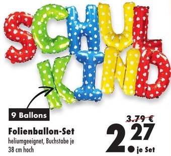 Mäc Geiz Folienballon-Set 9 Ballons Angebot