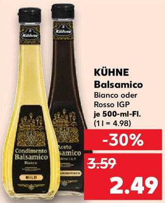 Kaufland KÜHNE Balsamico 500-ml-FI. Angebot