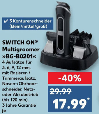 Kaufland SWITCH ONⓇ Multigroomer >>BG-B0201<< Angebot