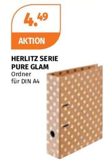 Müller HERLITZ SERIE PURE GLAM Ordner für DIN A4 Angebot