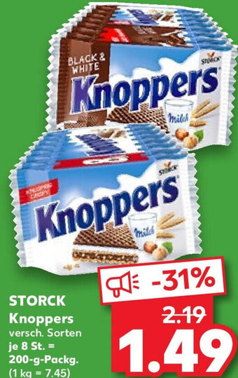 Kaufland STORCK Knoppers 200-g-Packg. Angebot