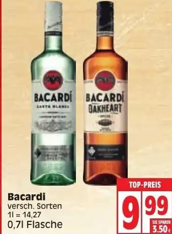 Edeka Bacardi 0,7L Angebot