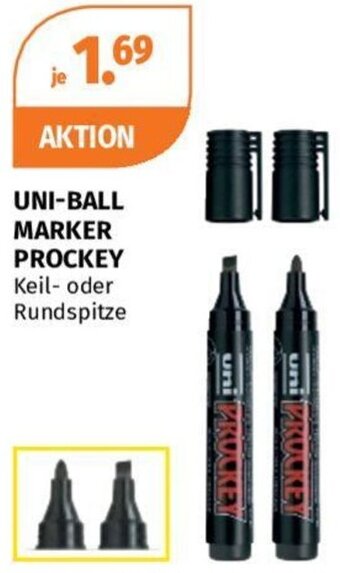 Müller UNI-BALL MARKER PROCKEY Keil- oder Rundspitze Angebot