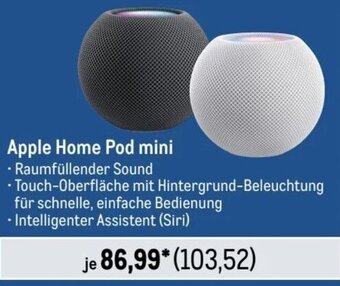 METRO Apple Home Pod mini Angebot