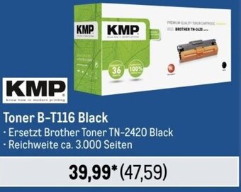 METRO KMP Toner B-T116 Black Angebot