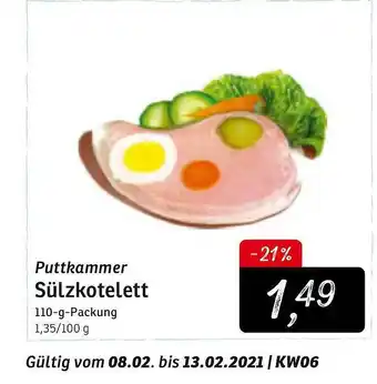 KONSUM Puttkammer Sülzkotelett Angebot