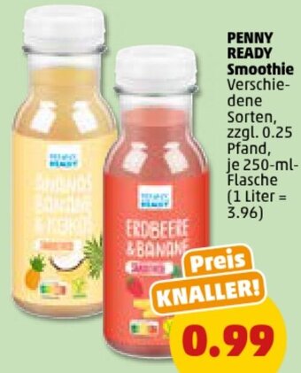 PENNY PENNY READY Smoothie 250 ml Flasche Angebot