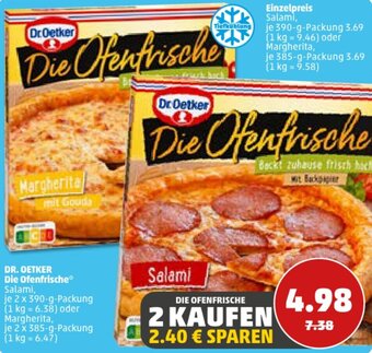 PENNY DR. OETKER Die Ofenfrische 2x390 g/2x385 g-Packung Angebot