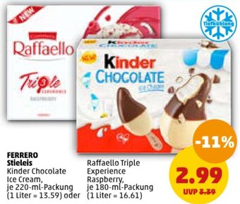 PENNY FERRERO Stieleis 220/180 ml Packung Angebot