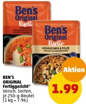 PENNY BEN'S ORIGINAL Fertiggericht 250-g-Beutel Angebot