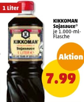 PENNY KIKKOMAN Sojasauce 1.000-ml-Flasche Angebot