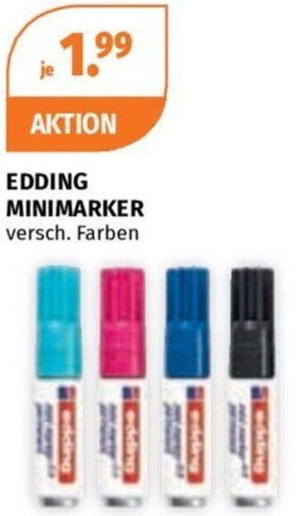 Müller EDDING MINIMARKER versch. Farben Angebot