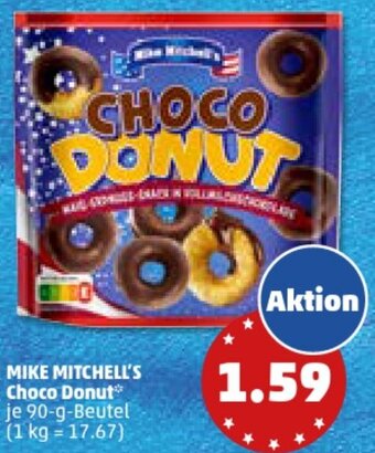 PENNY MIKE MITCHELL'S Choco Donut 90-g-Beutel Angebot