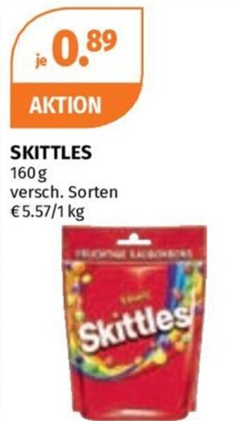 Müller Skittles versch. Sorten 160g Angebot