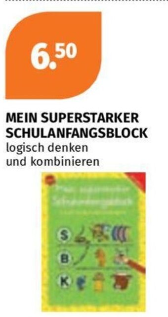 Müller MEIN SUPERSTARKER SCHULANFANGSBLOCK logisch denken und kombinieren Angebot