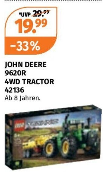 Müller LEGO JOHN DEERE 9620R 4WD TRACTOR 42136 Angebot