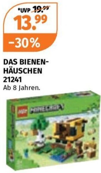 Müller LEGO DAS BIENEN-HÄUSCHEN 21241 Ab 8 Jahren. Angebot