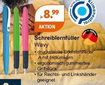 Müller Schreiblernfüller Wavy Angebot