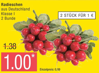 Marktkauf Radieschen 2 STÜCK Angebot