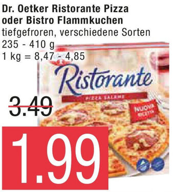 Marktkauf Dr. Oetker Ristorante Pizza oder Bistro Flammkuchen 235-410 g Angebot