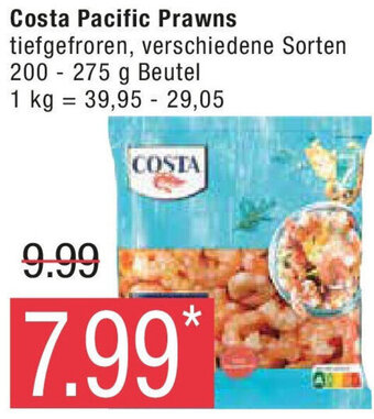 Marktkauf Costa Pacific Prawns 200-275 g Beutel Angebot