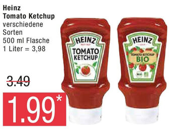 Marktkauf Heinz Tomato Ketchup 500 ml Flasche Angebot