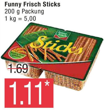 Marktkauf Funny Frisch Sticks 200 g Packung Angebot