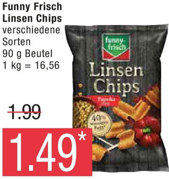 Marktkauf Funny Frisch Linsen Chips 90 g Beutel Angebot