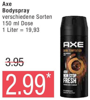 Marktkauf Axe Bodyspray 150 ml Dose Angebot