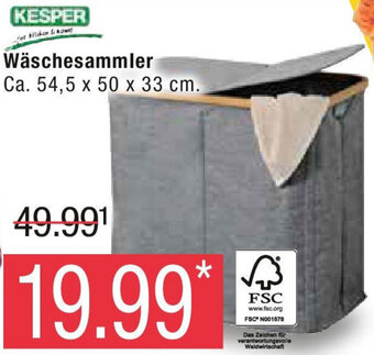 Marktkauf Kesper Wäschesammler Angebot