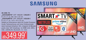 Marktkauf SAMSUNG 4K-UHD-TV ,,GU43AU6979" Angebot