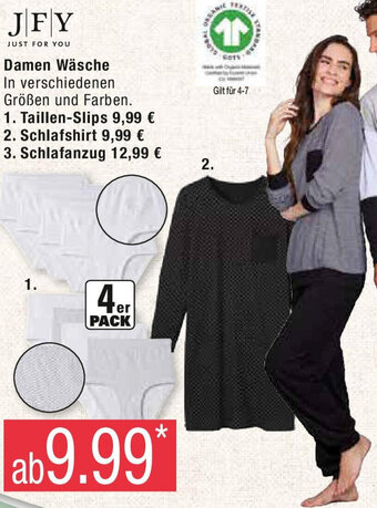 Marktkauf JFY Damen Wäsche Angebot