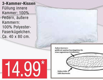 Marktkauf 3-Kammer-Kissen Angebot