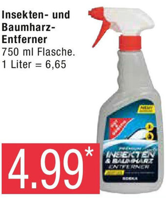 Marktkauf Gut & Günstig Insekten- und Baumharz-Entferner 750 ml Flasche Angebot