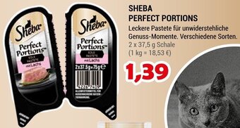 Zookauf SHEBA PERFECT PORTIONS 2x37,5 g Schale Angebot