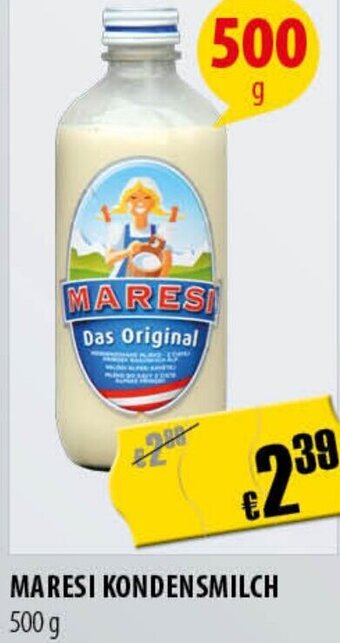 FreeOneShop MARESI KONDENSMILCH 500 g Angebot