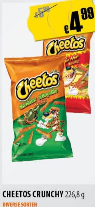 FreeOneShop CHEETOS CRUNCHY 226,8 g Angebot