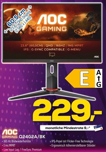 Euronics AOC GAMING Q24G2A/BK Angebot