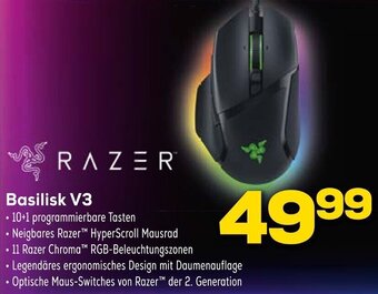 Euronics RAZER Basilisk V3 Angebot