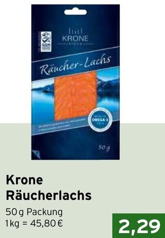 CAP Markt Krone Räucherlachs 50 g Packung Angebot