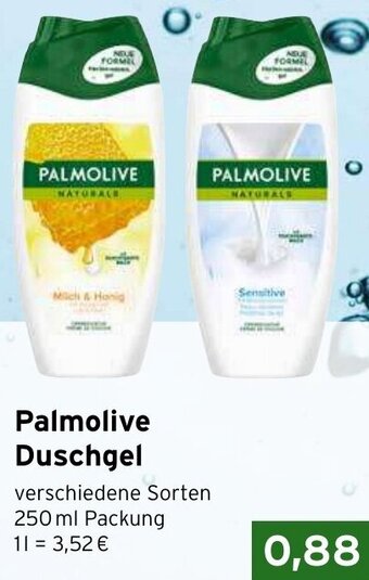 CAP Markt Palmolive Duschgel 250 ml Packung Angebot